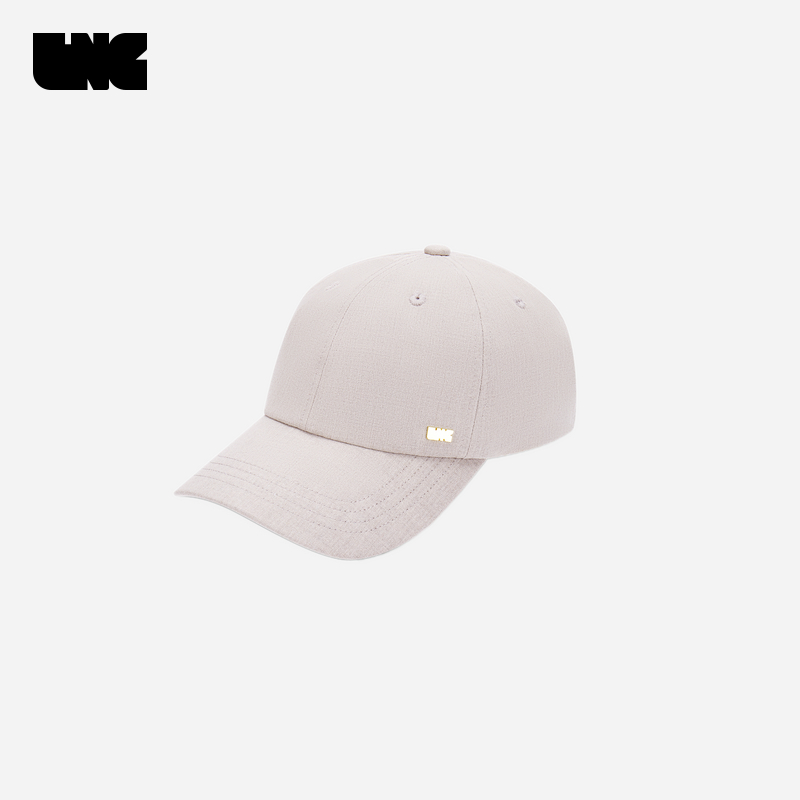 LNG23秋季新款简约百搭羊毛棒球帽LOGO金属扣休闲鸭舌帽男LMYT027