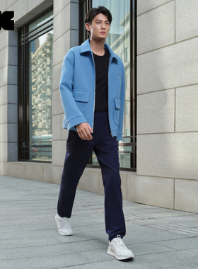 【清仓特卖】LNG西装裤男四面弹宽松可调节腰拉绒弹力休闲长裤男