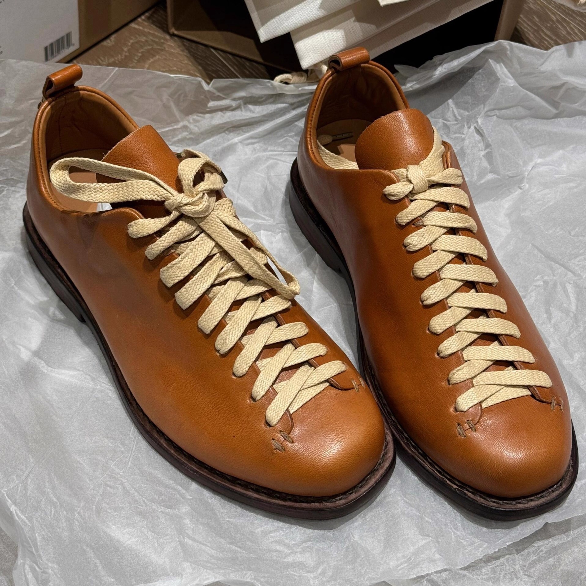 复古德比鞋男女保龄球鞋休闲皮鞋