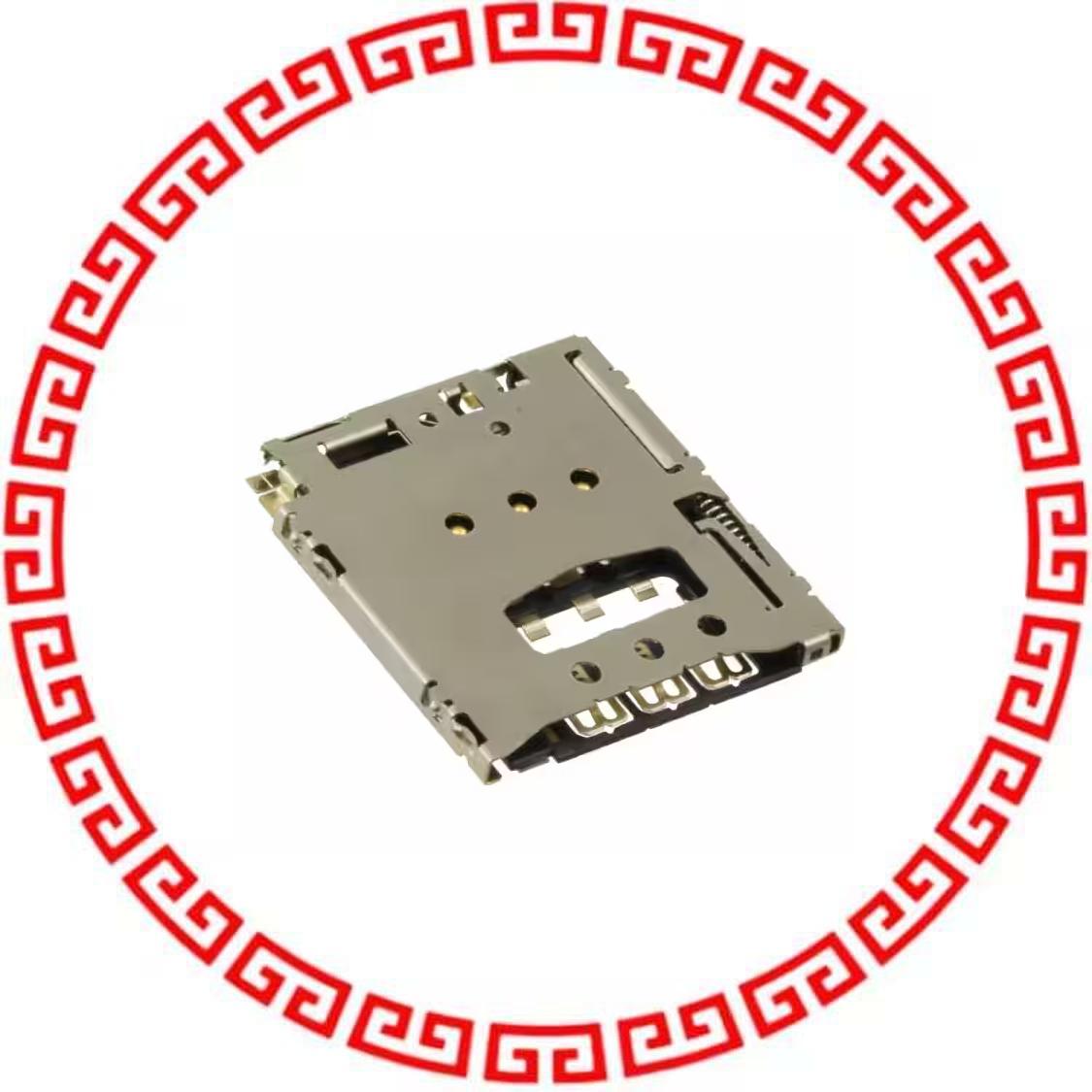 SF56S006V4BR2000 CONN MICRO SIM CARD PUSH-PUSH