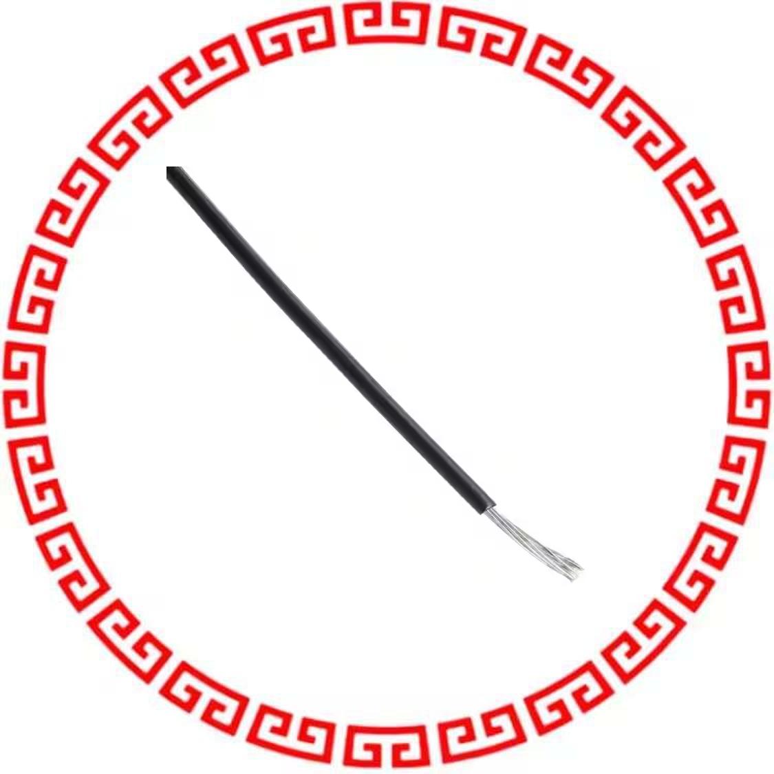 76822.R8.01 HOOK-UP STRND 12AWG BLACK 500'