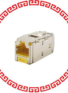 CJS6X88TGYLY MINI-COM MODULE, CAT 6A, SHIELDE