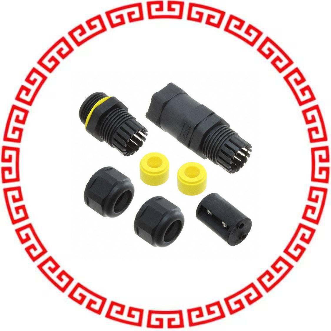 SC-L-UL12-02-YW CABLE JOINER 2POS 6.5-8.5MM