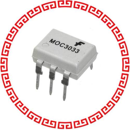 MOC3033M OPTOISOLATOR 4.17KV TRIAC 6DIP