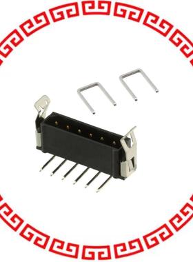 M80-8760622 CONN HDR 2MM R/A W/LATCH 6POS