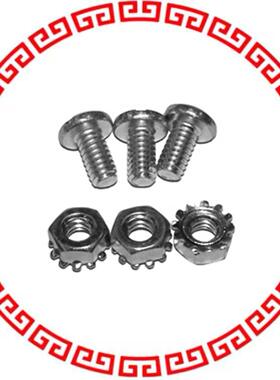 1421K25 MACH SCREW RND SLOT 1/4-20 25/PK