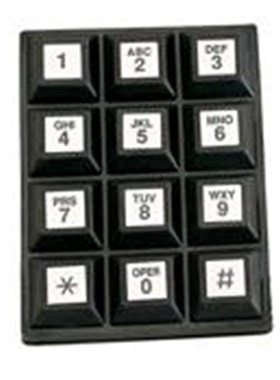 84SN-BB2-014-N《Keypad, 4x4, non-shielded, matrix, alpha/》