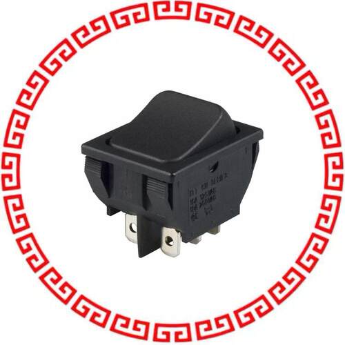 CN201J12S215Q SWITCH ROCKER DPDT 16A 125V