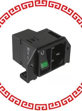 DC21.0024.1111 PWR ENT MOD RCPT IEC320-C14 PNL