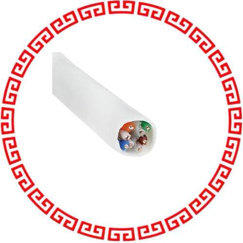 7133801 CABLE CAT6 8COND 23AWG WHT 1000'