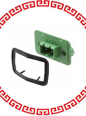 1899139 TERM BLK HEADER 2POS GREEN
