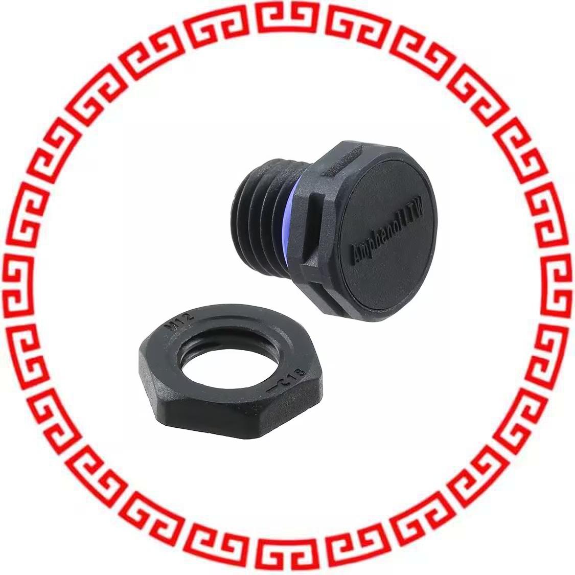 VENT-PS1YBK-N8001 BREATHABLE VENT WITH NUT