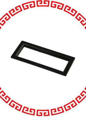 6302010 LCD DISPLAY BEZEL BLK W/CLR LENS