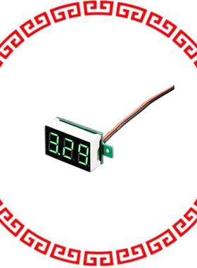 460 VOLTMETER 3.2-30VDC LED CHAS MT