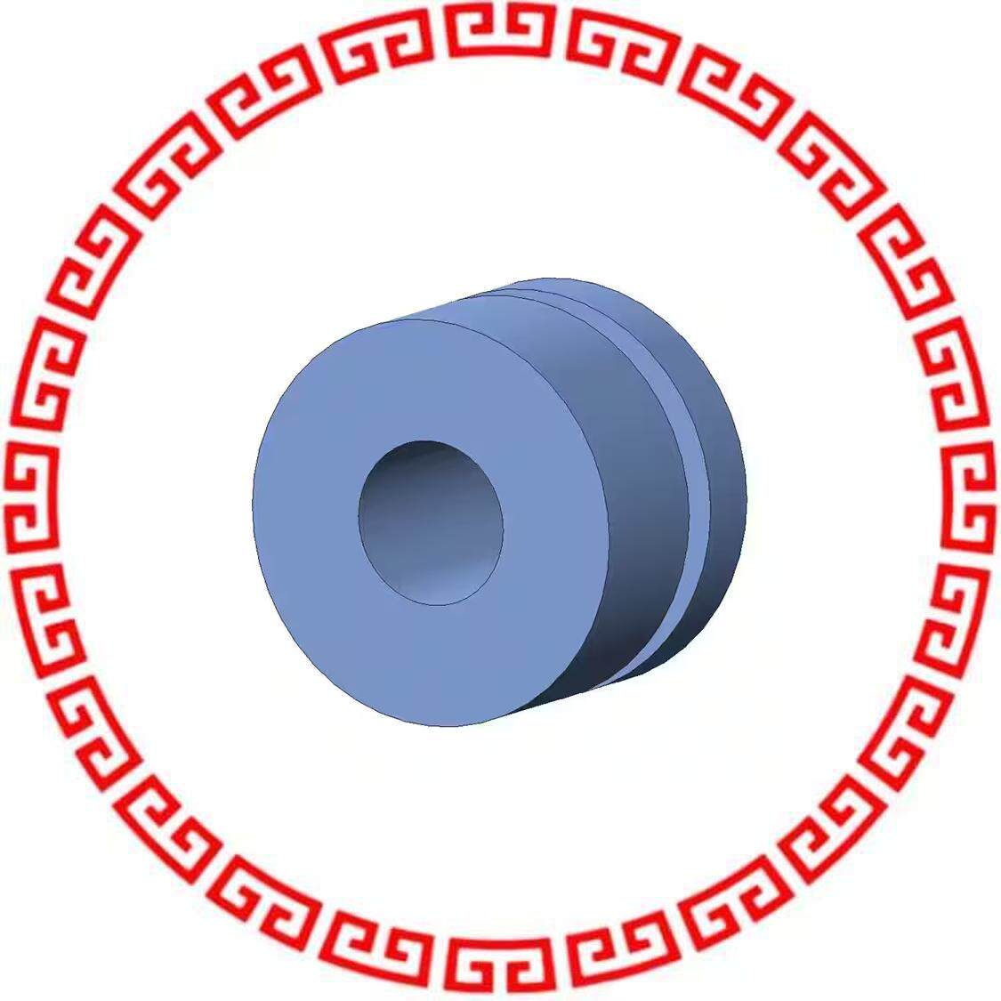 G-513-V2590 SCREW GROMMET THRMPL BLK