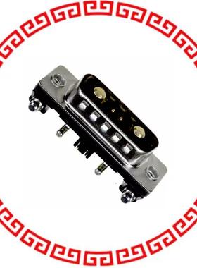 10070158-00419XLF CONN D-SUB PLUG 4POS R/A SOLDE