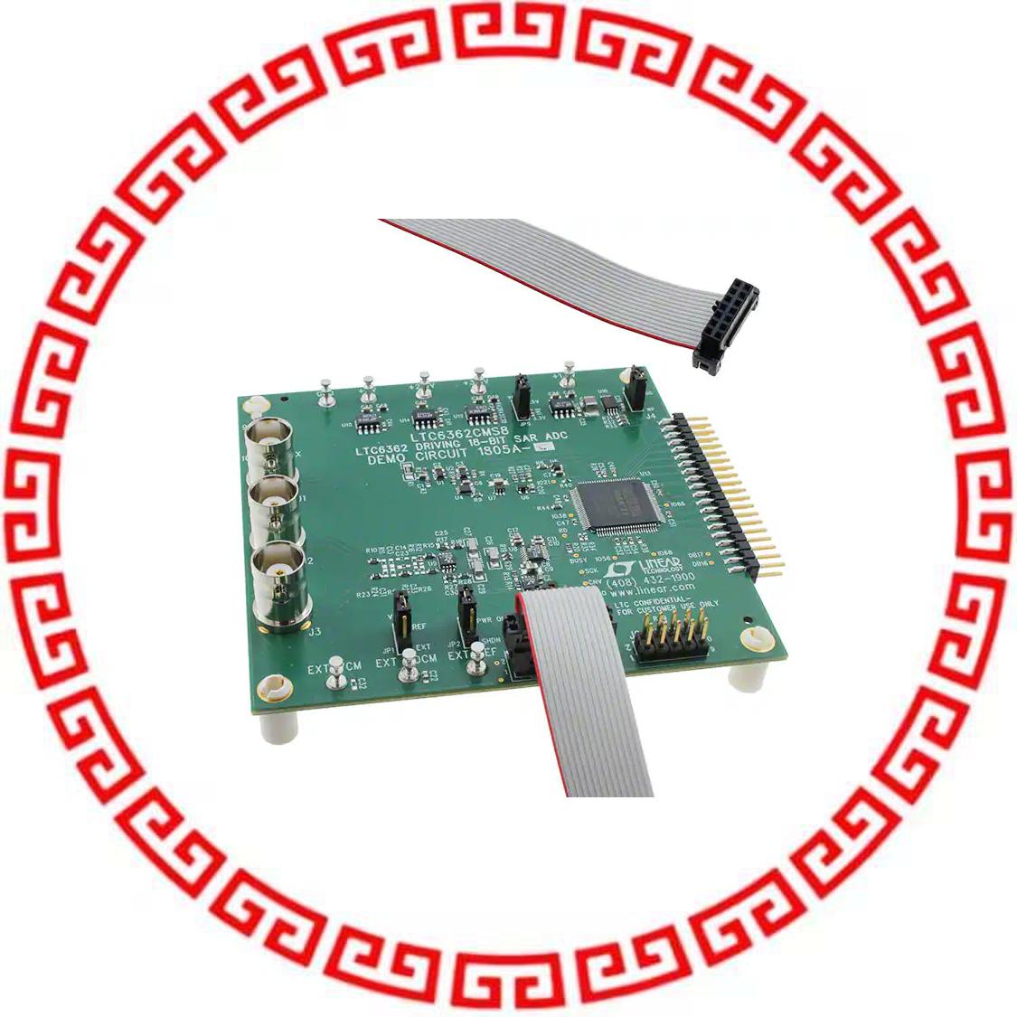 DC1805A-C DEMO BOARD SAR ADC 16BIT .5MSPS