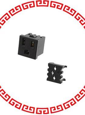 208697-2 PWR ENT RCPT NEMA5-15 PANEL IDC