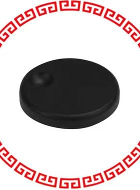 11K5020-KCAB KNOB PLASTIC 1/4 DIA BLACK