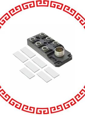 1202480063 MPIS M12 NOS 5P 6PT M23 BK DUAL