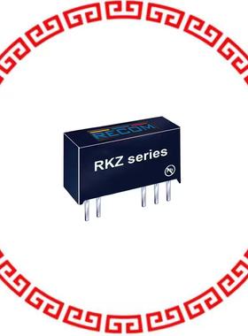 RKZ-121509D DC DC CONVERTER 15V -9V 2W