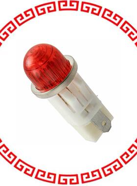 1051QA1 INDICATOR NEON RED PANEL MNT