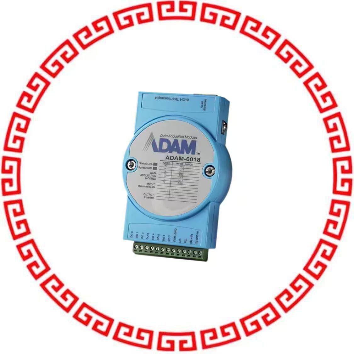 ADAM-6018-BE MODULE THRMOCPLE INPUT 8-CH 2W