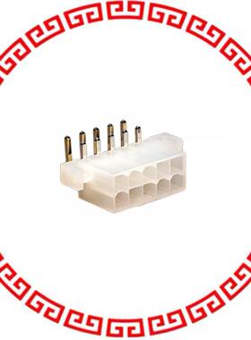 39291108 CONN HEADER 10POS 4.2MM R/A TIN