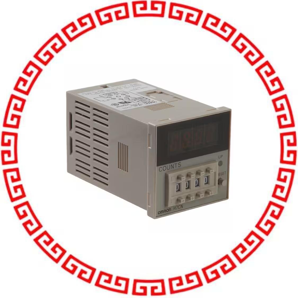 H7CN-ALN DC COUNTER LED 4 CHAR 12-48V PNL MT