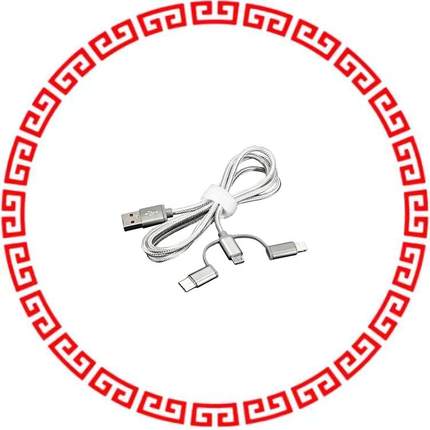 3679 USB 3-IN-1 SYNC AND CHARGE CABLE