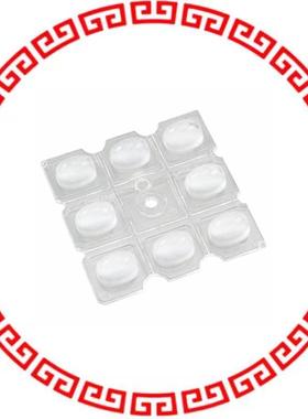 C16118_STRADELLA-8-HV-HB-O LENS CLEAR ELLIPTICAL/OVAL SCREW