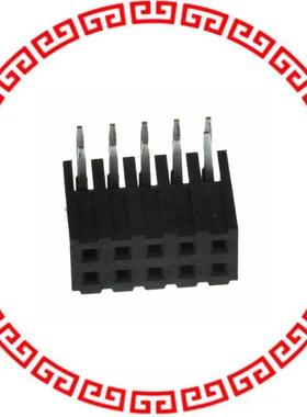 950410-5002-AR CONN SOCKET 10POS RT/A 2MM T/H