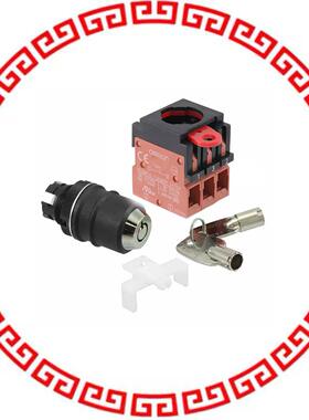 A22TK-2LR-03-K04 SWITCH KEYLCK 2POS 3PST 10A 110