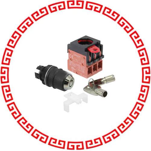 A22TK-2LR-03-K04 SWITCH KEYLCK 2POS 3PST 10A 110