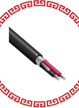 9451 010U1000 CABLE 2COND 22AWG BLACK 1000'