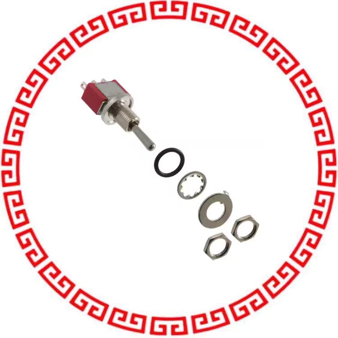 100SP3T1B9M1QEH SWITCH TOGGLE SPDT 5A 120V