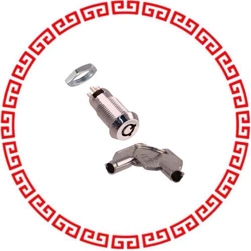 KO103D701 SWITCH KEYLOCK 2POS SPDT 1A 125V