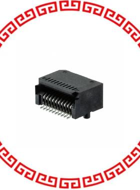 10122424-101LF CONN RCPT SFP+ R/A GOLD PLATE