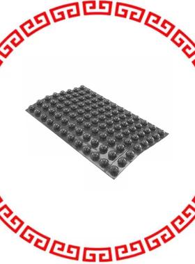 SJ61A2 BUMPER CYLIN 0.375 DIA BLK