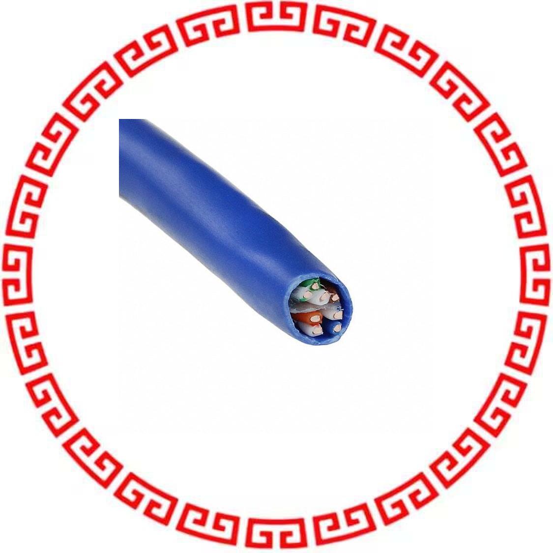 CR6.30.07 CABLE CAT6 8COND 23AWG BLU 1000'