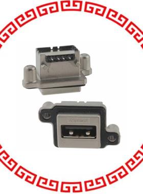 MUSB-A111-30 CONN RCPT USB SGL STD R/A PCB