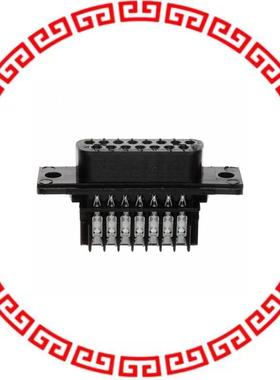 745205-7 CONN D-SUB RCPT 15POS STR IDC