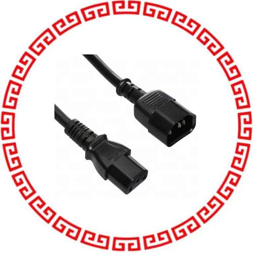 AK500-OE-11-1 CORD SVT 18AWG 3COND 1M BLK
