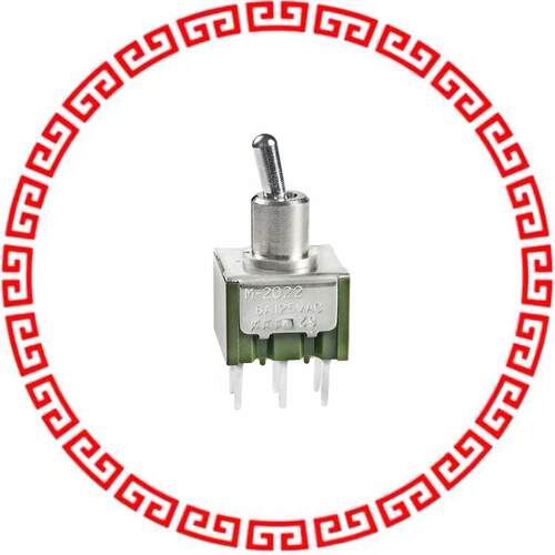 M2022S2A2W03 SWITCH TOGGLE DPDT 6A 125V