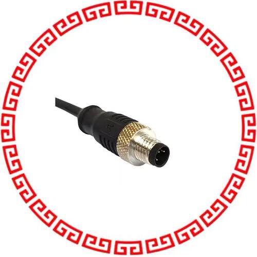 PXPPVC12FIM08ACL010PVC CBL MALE TO WIRE LEAD 8POS 3.28'