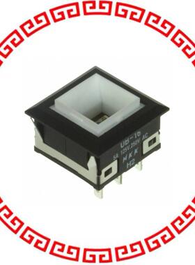 UB16KKW016G SWITCH PUSHBUTTON SPDT 5A 125V