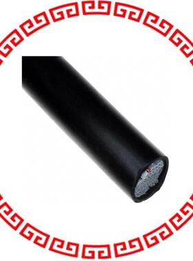 3759/64 100SF CBL RIBN 64COND 0.050 BLACK 100'