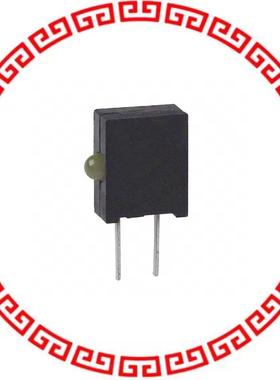 5552401F LED 2MM RT ANGLE YELLOW PC MNT