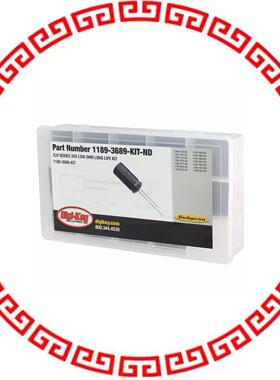 1189-3689-KIT CAP KIT ALUM 150UF-3300UF 42PCS