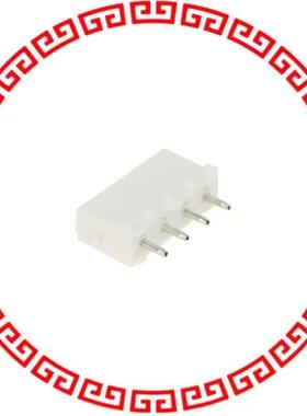 350833-1 CONN HEADER 4POS VERT .250 TIN